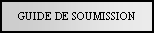 Text Box: GUIDE DE SOUMISSION